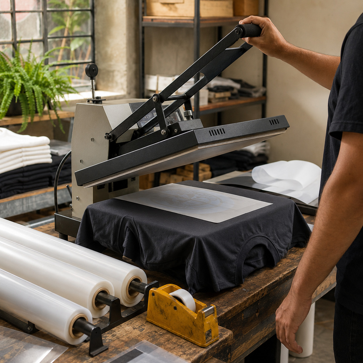 Produção de camisetas personalizadas